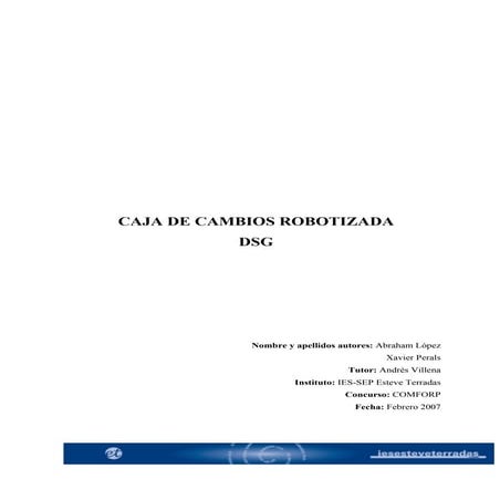 Caja dsg 07