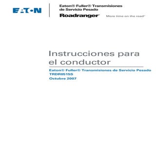 Caja eaton fuller del kodiak