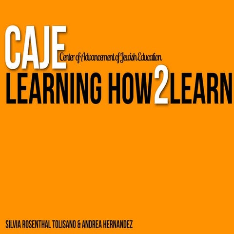 CAJE  Learning 2 Learn