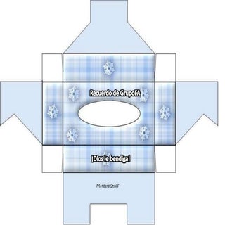 Cajita para klinex pekeñas