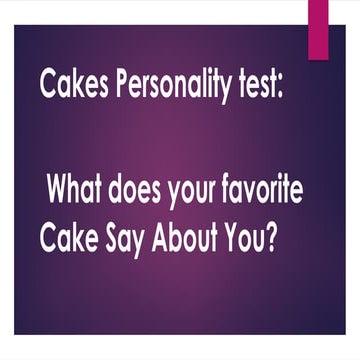 bread and pastryCake personality test.pptx