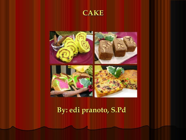 Materi Cake Kue