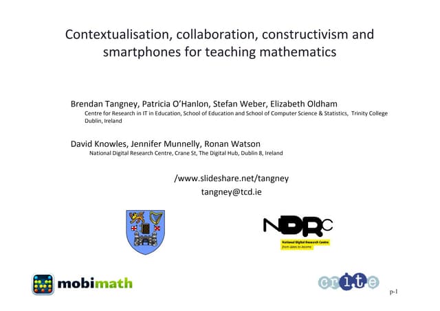 Cal11 Mobi Maths