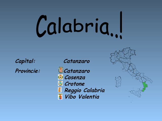 ITALIA - Calabria