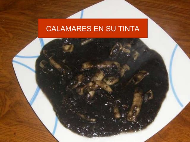 Calamares en su tinta
