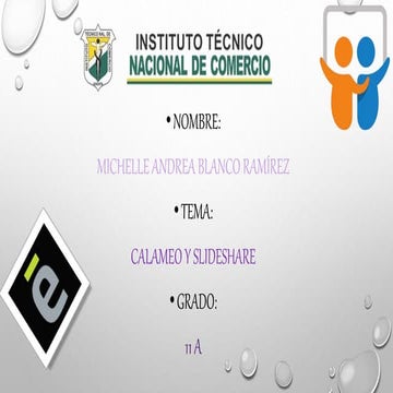 Calameo y slideshare