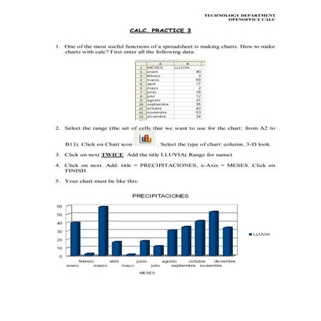 Calc. Practice 3 (1º ESO)