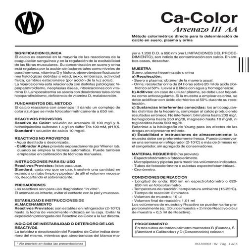 Creatinina (spinreact) | PDF