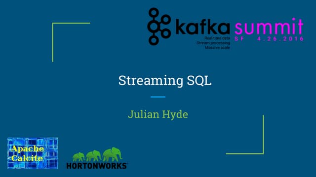 Streaming SQL