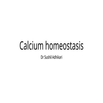 calcium hemostasis in medicine physiso.pptx