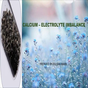 CALCIUM - ELECTROLYTE IMBALANCE (HYPERCALCEMIA & HYPOCALCEMIA).pdf