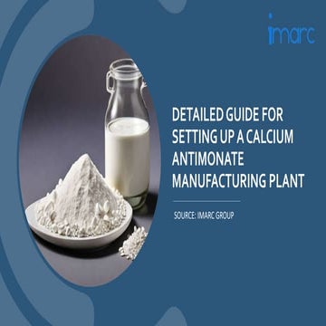 Calcium Bromide Manufacturing Unit Project Report 2024 | PDF