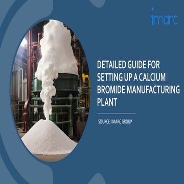Calcium Bromide Manufacturing Unit Project Report 2024 | PPTX