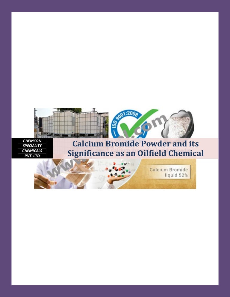 Calcium bromide powder