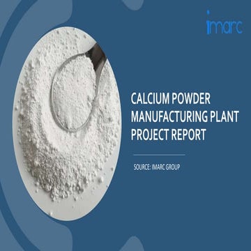 Calcium Ammonium Nitrate (Can) Manufacturing Process, Machinery ...
