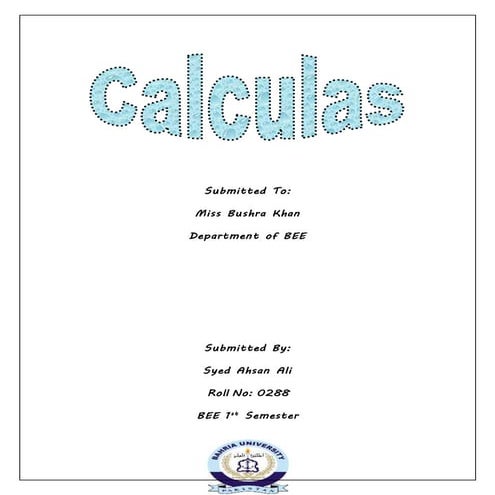 Calculas