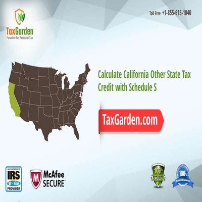 Calculate California Other State Tax Credit with Schedule S