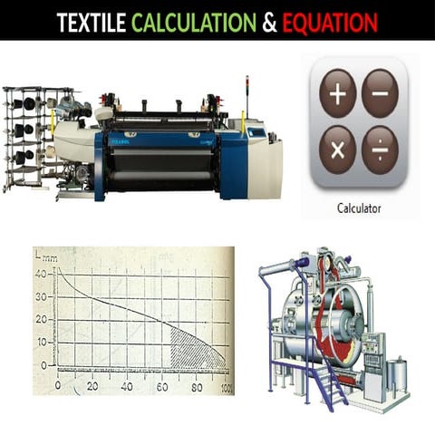 Weaving calculation | PDF