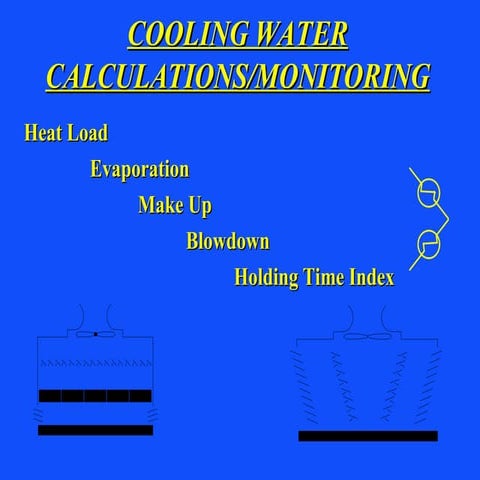 Cooling Tower Makeup Water Estimation | PDF