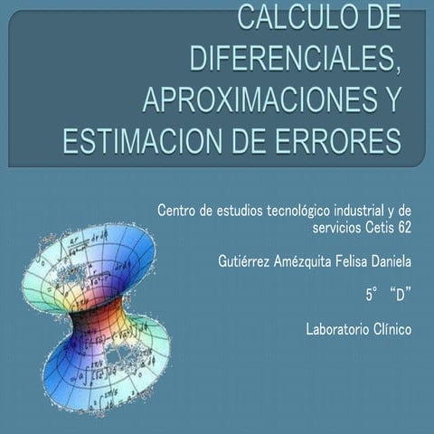 Calculo de diferenciales
