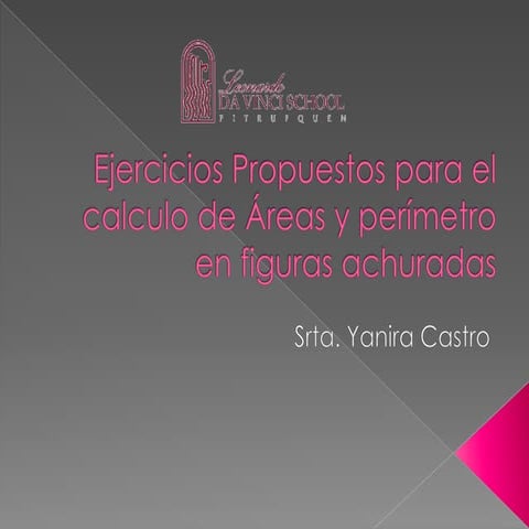 Calculo de áreas y perímetro en figuras achuradas