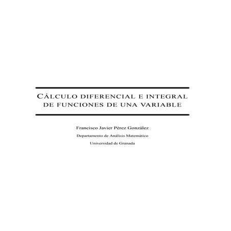 Calculo diferencial e integral2