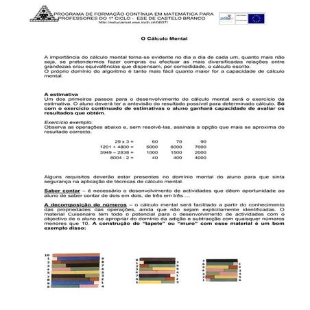 Calculo mental