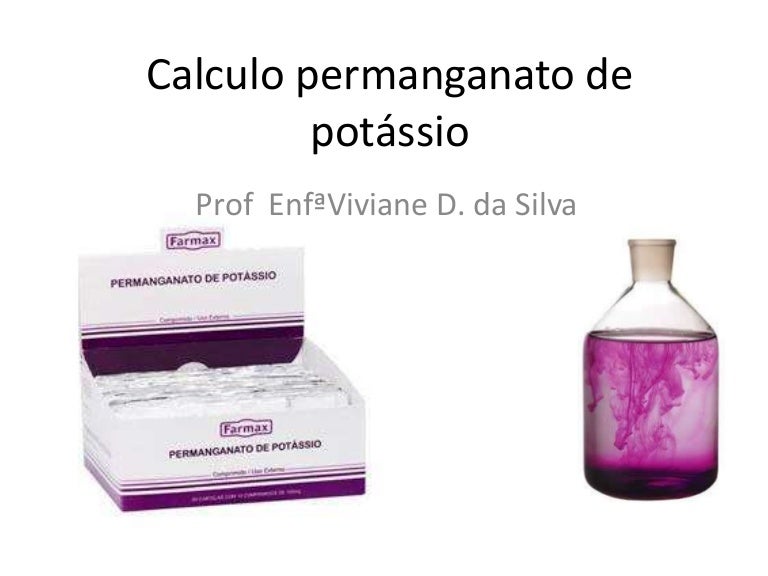 Coca Cola Com Permanganato De Potassio Explicação