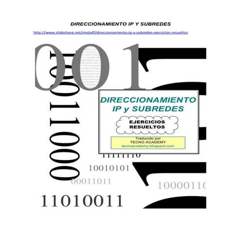 Calculo y diseño de redes ip