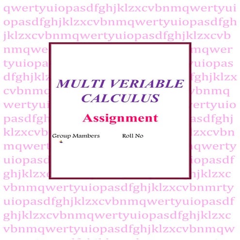 Calculus (1) | DOCX