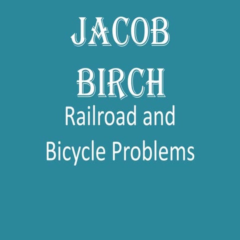 Calculus bicycle and railroad powerpoint
