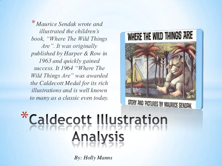 Caldecott illustration analysis Caldecott illustration analysis