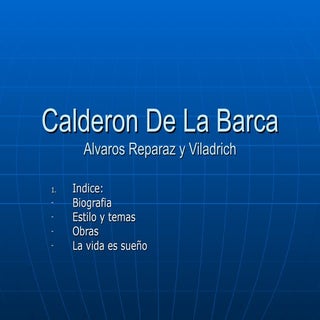 Calderon de la barca