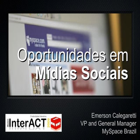 Calegaretti Interact2009 Speech