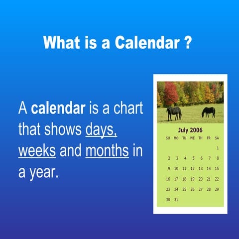 Calendar