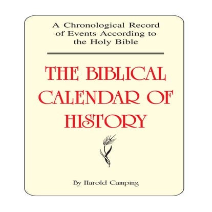 The Biblical Calendar of History