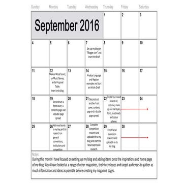 Calendar