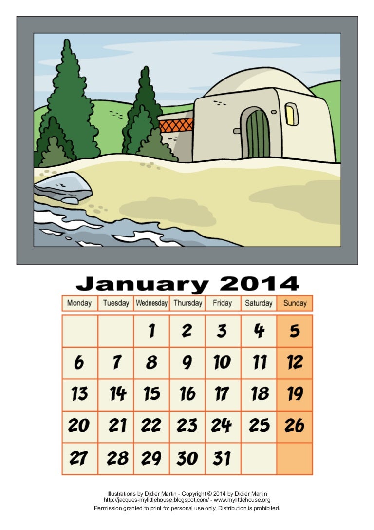 Calendar jan 2014 Calendar jan 2014