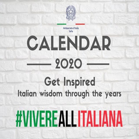 Get Inspired. Italian wisdom through the years