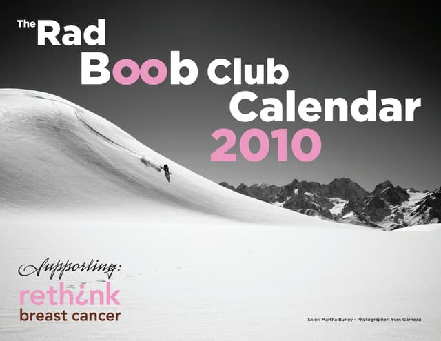 Rad Boob Club Calendar 2010