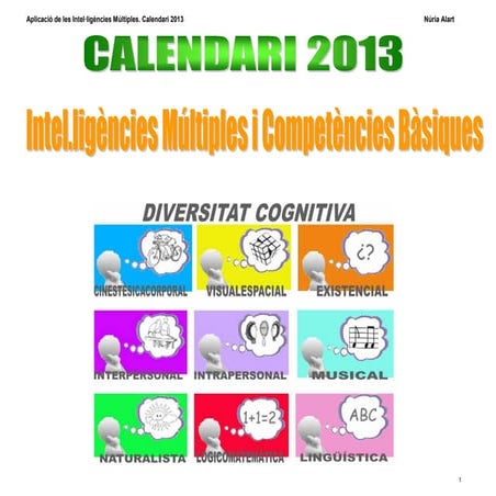 Calendari im  ccbb 2013