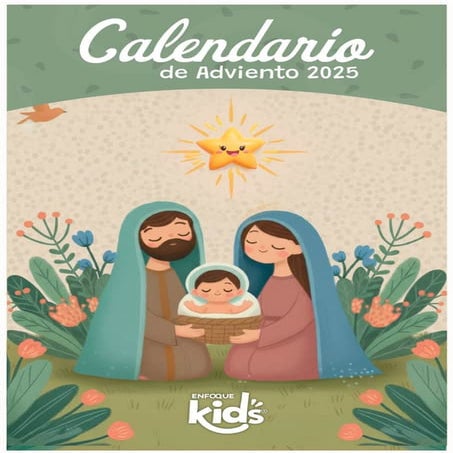 Calendario-de-Adviento para este 2025 en familia