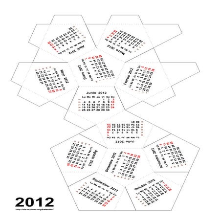 Calendario deca-2012