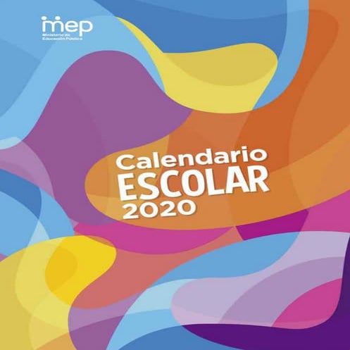 Calendario Escolar MEP 2020