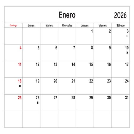 calendario mes a mes 2026 editable en power point | PPTX