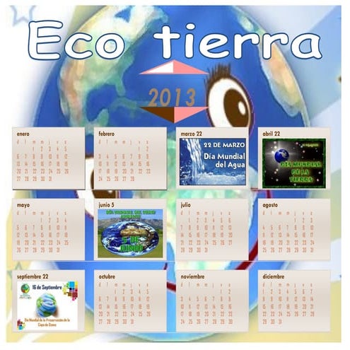 Calendario anual PUBLISHER.. 
