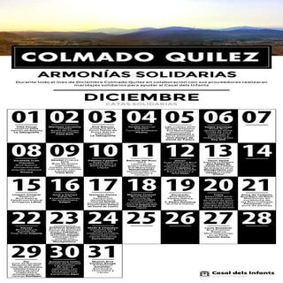 Calendario armonias