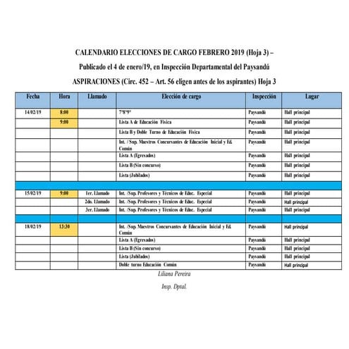 3 -Calendario elecciones de cargo febrero 2019 hoja 3