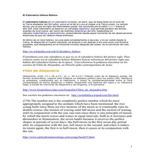 Calendario hebreo del primer siglo