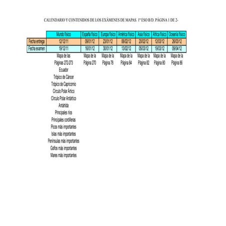 Calendario mapas y_contenidos